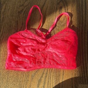 Kirra Red Bandeau with Spaghetti Straps